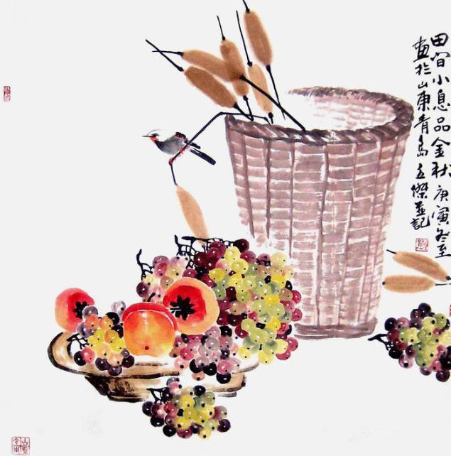 花卉及鸟的观察、白描...花鸟画初学者必读！