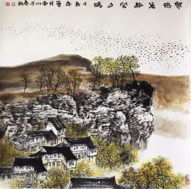 山水画构图10种取势技巧，你学会了吗？