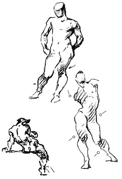 伯里曼《人体结构绘画教学》—— 体块关系与调子