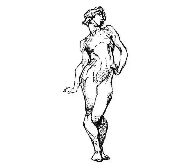 伯里曼《人体结构绘画教学》—— 衣纹