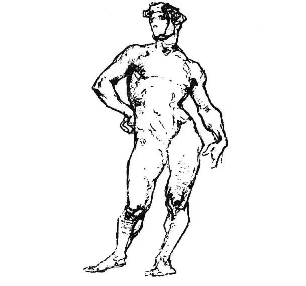 伯里曼《人体结构绘画教学》—— 衣纹