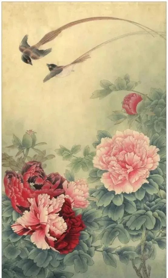 国画绘制教程：工笔画《长寿永昌》设色步骤