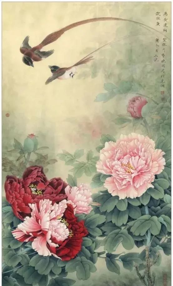国画绘制教程：工笔画《长寿永昌》设色步骤