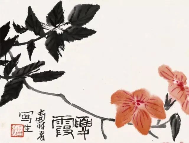 向潘天寿大师学构图，绝了！