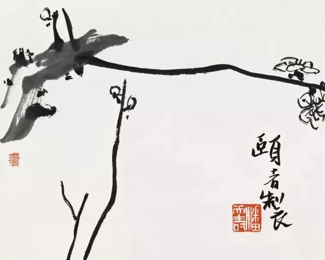 向潘天寿大师学构图，绝了！