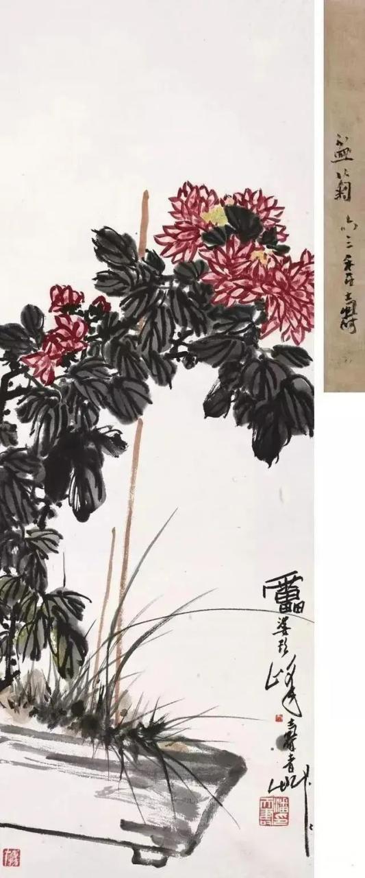 向潘天寿大师学构图，绝了！