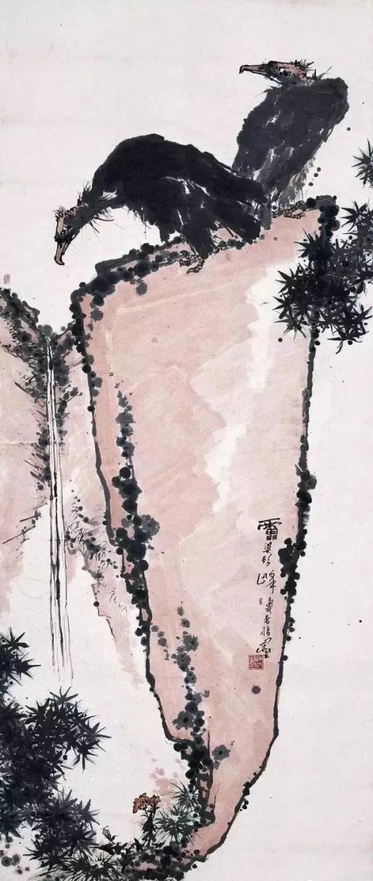 向潘天寿大师学构图，绝了！