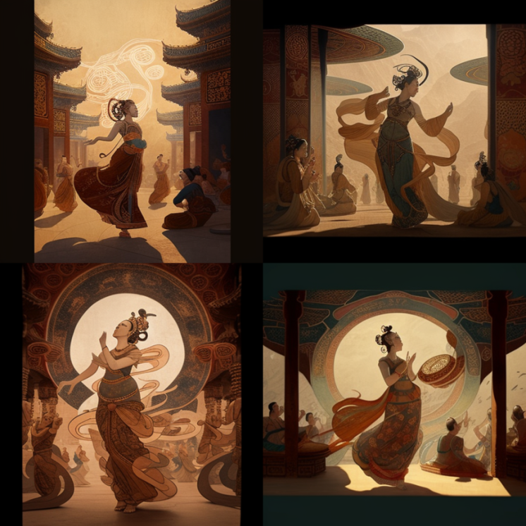 Midjourney敦煌风格艺术绘画教程
