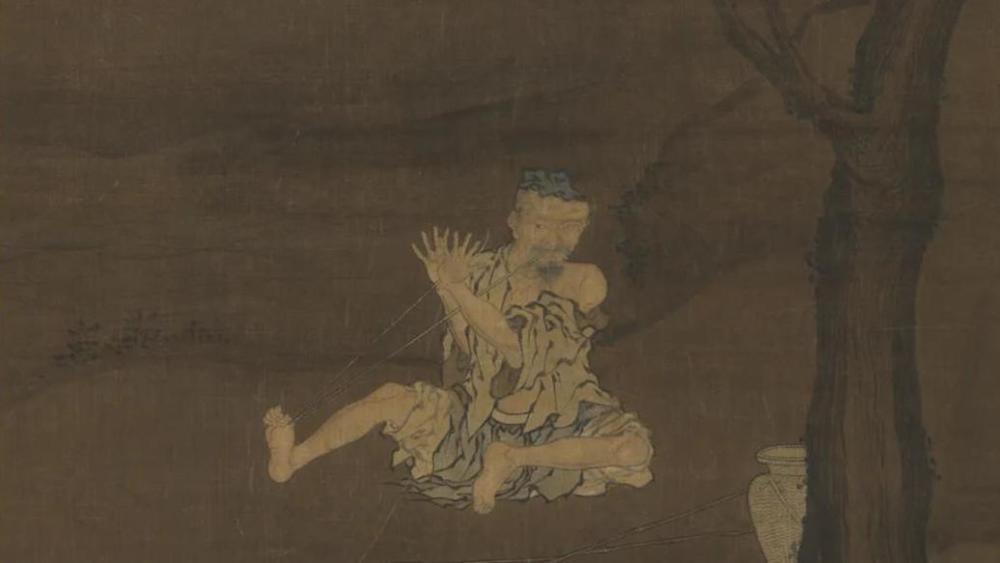 南宋人物画家马和之，在吴道子笔法上演变，所创蚂蟥描有何不同？