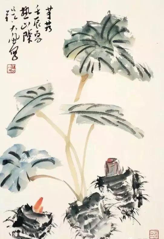 写意蔬果国画教程，一学就会
