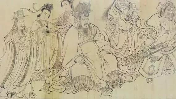 南宋人物画家马和之，在吴道子笔法上演变，所创蚂蟥描有何不同？