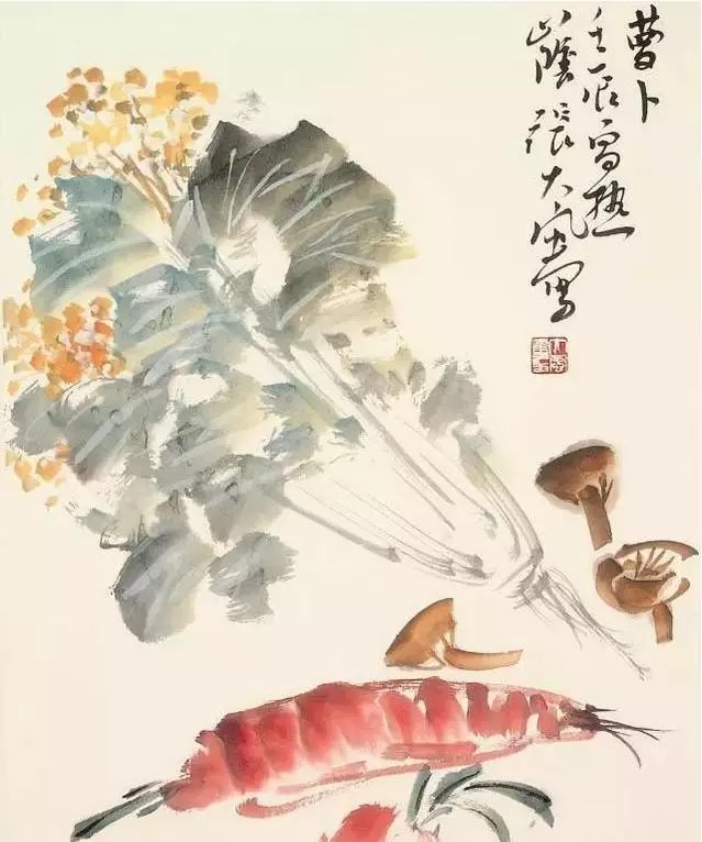 写意蔬果国画教程，一学就会
