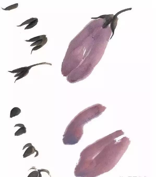 写意蔬果国画教程，一学就会