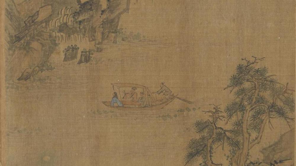 南宋人物画家马和之，在吴道子笔法上演变，所创蚂蟥描有何不同？
