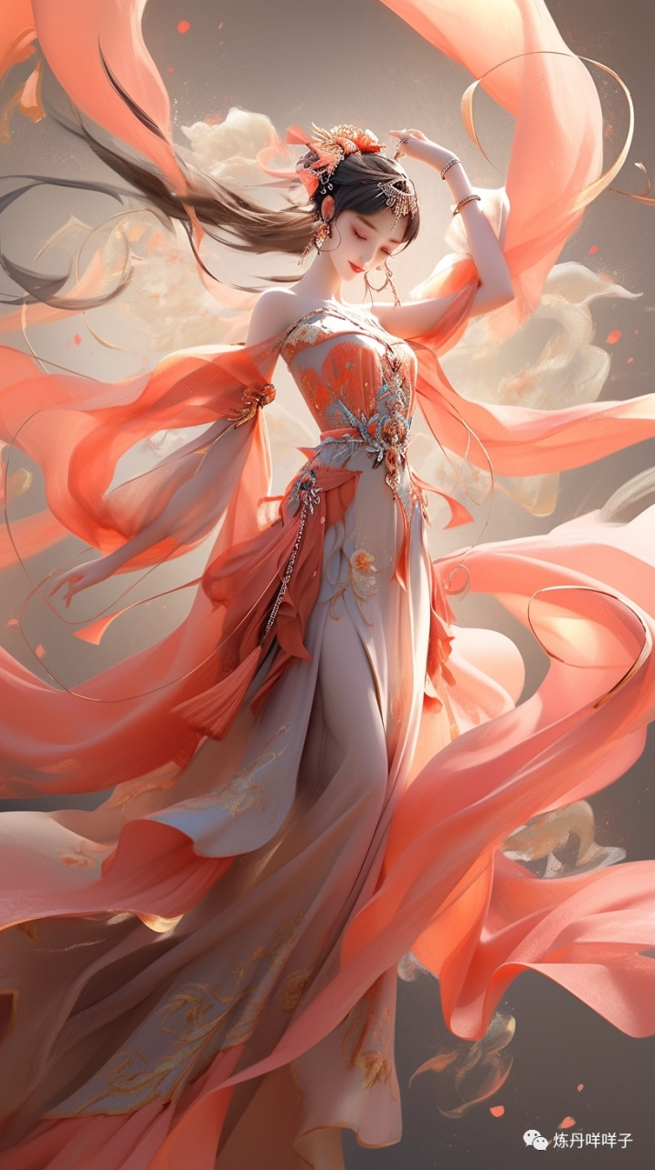 敦煌飞天召唤——midjourney分支选择二次元AI绘画模型niji journey