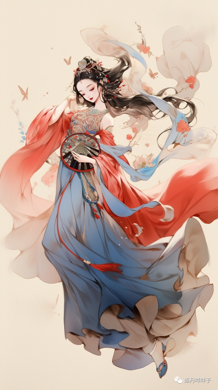 敦煌飞天召唤——midjourney分支选择二次元AI绘画模型niji journey