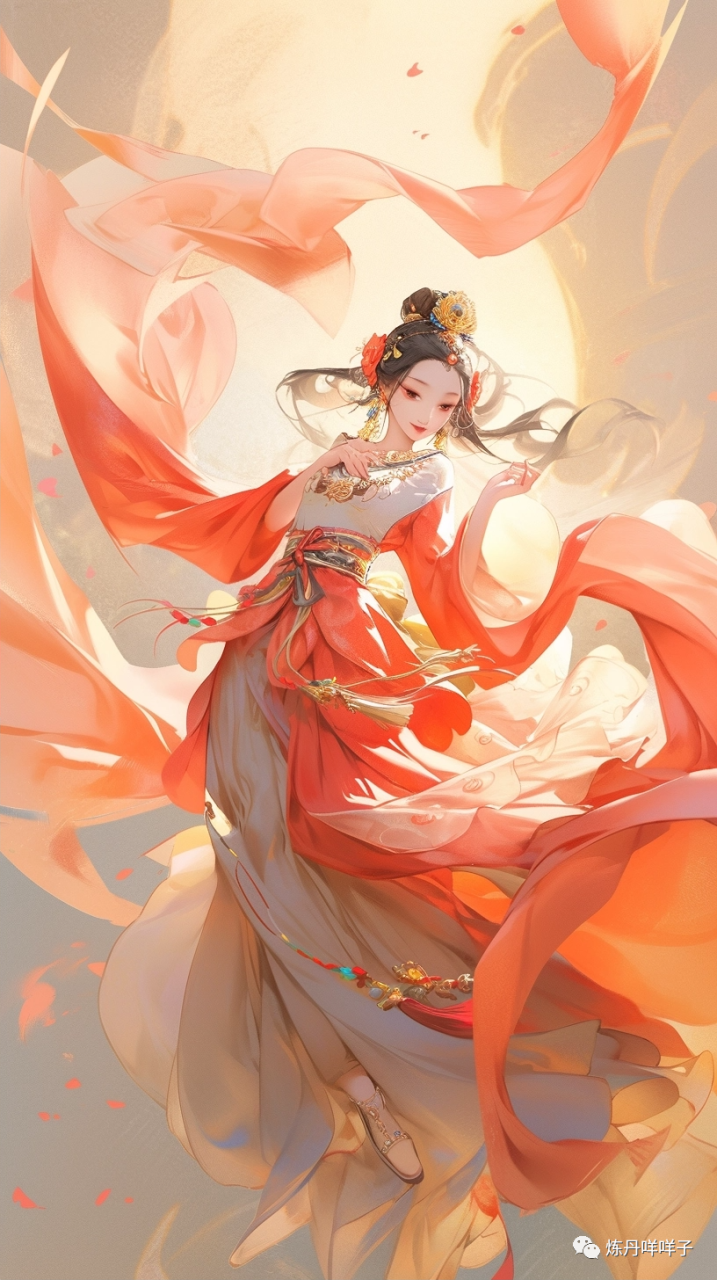 敦煌飞天召唤——midjourney分支选择二次元AI绘画模型niji journey