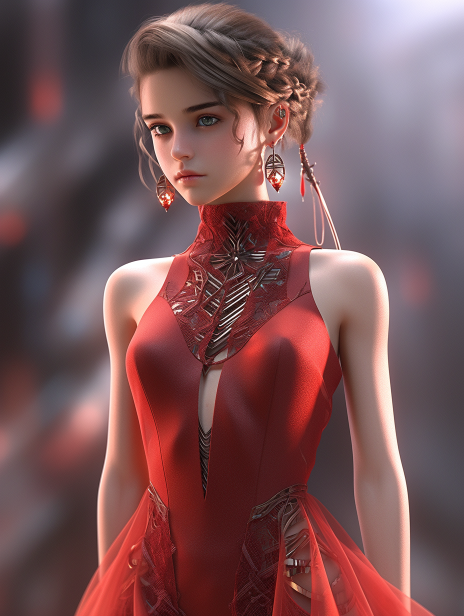 AI绘画性感、野性美女Midjourney提示词分享