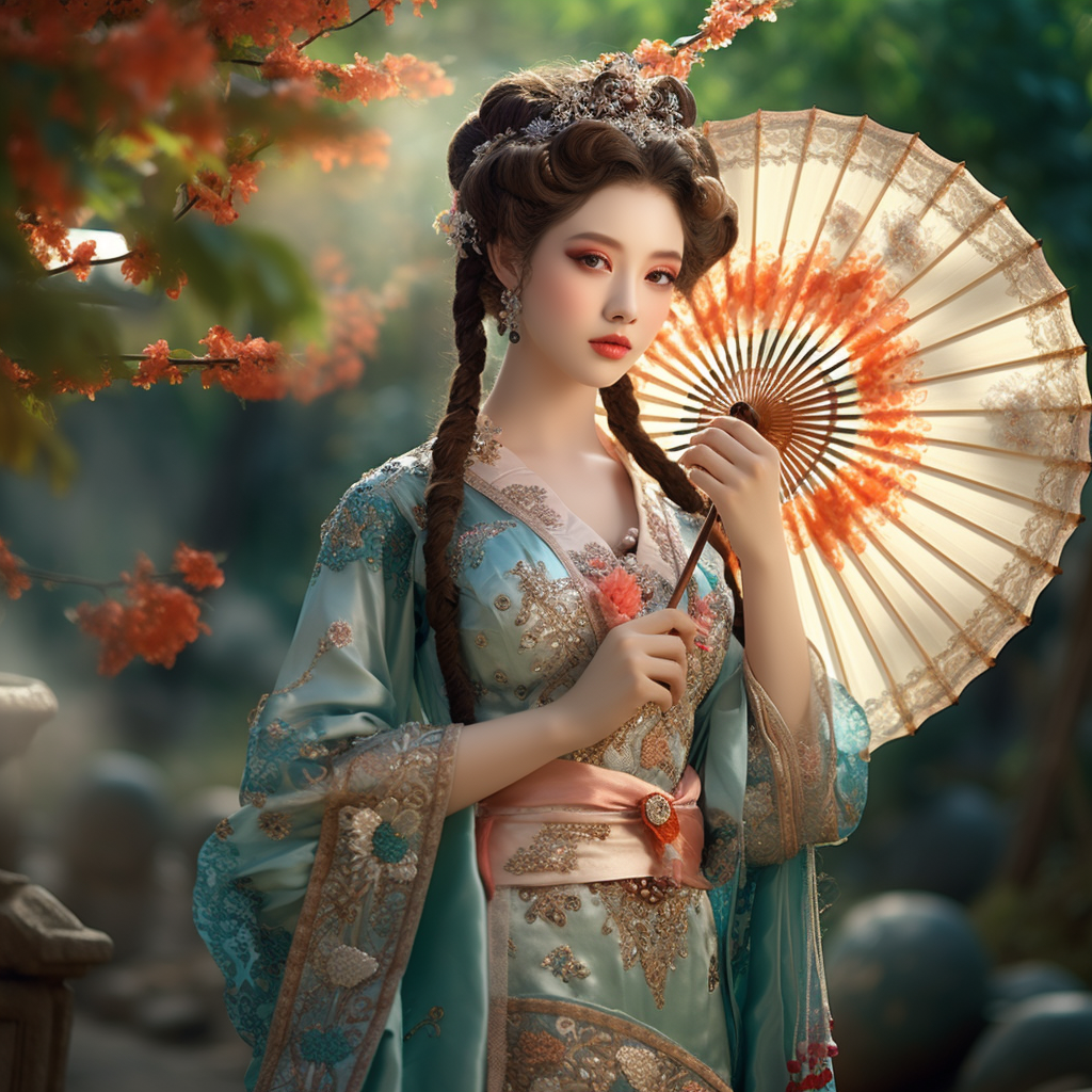 Midjourney 绘制东方古典美女关键词分享