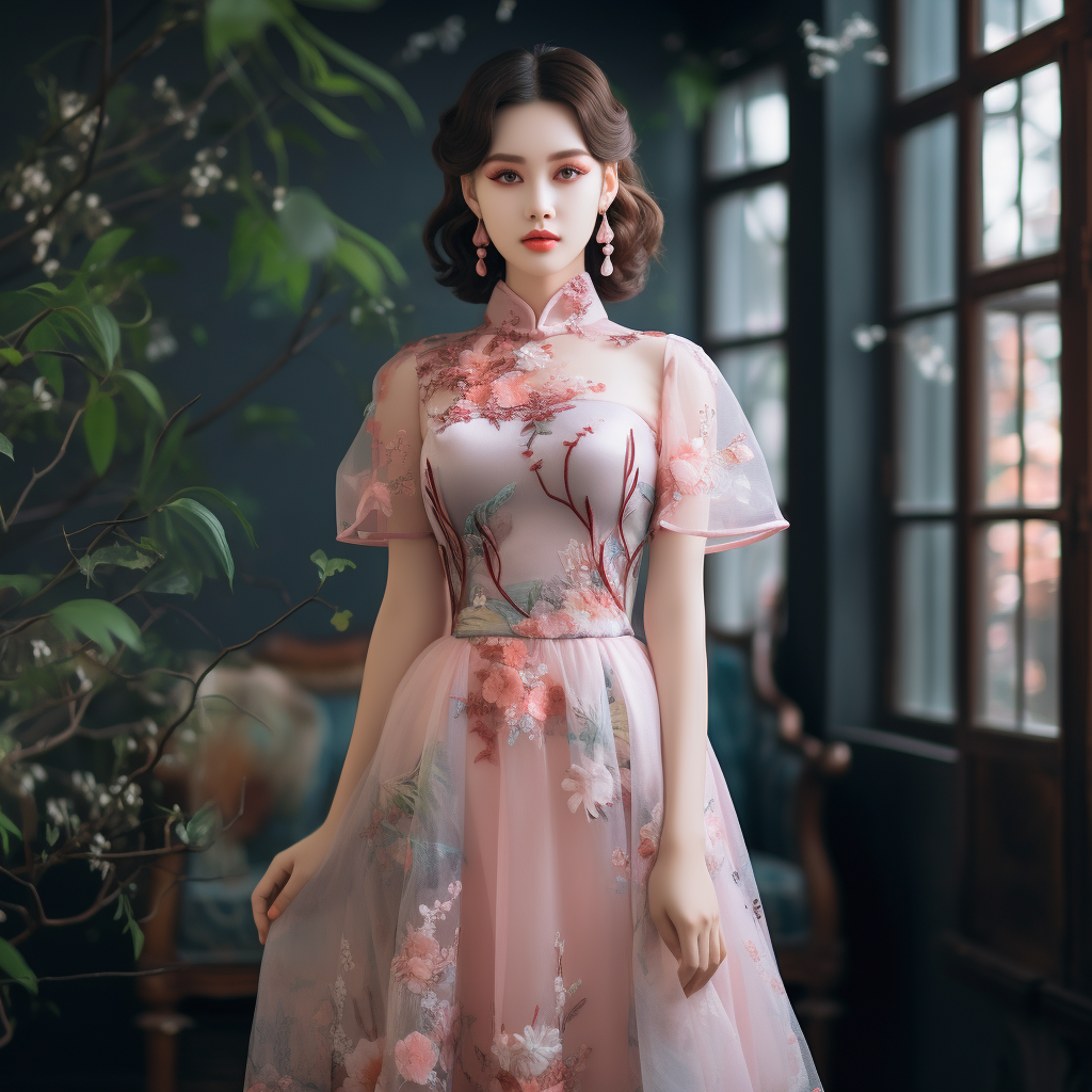 AI极致美女绘画，Midjourney关键词分享