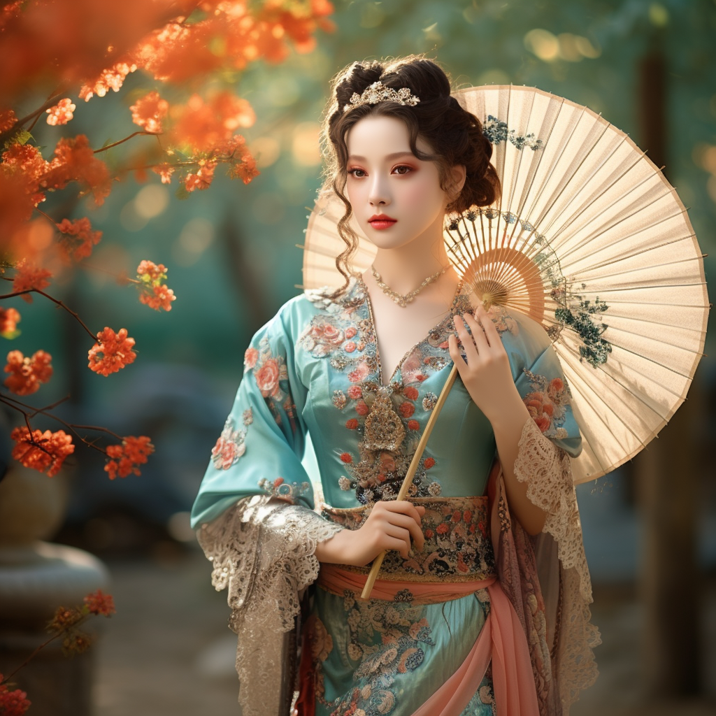 AI极致美女绘画，Midjourney关键词分享