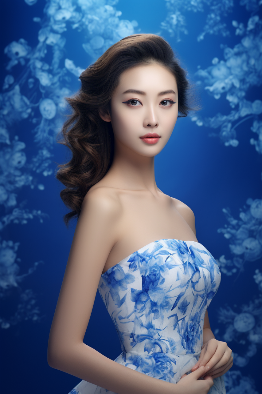 AI如何绘制高清模特？关键词分享